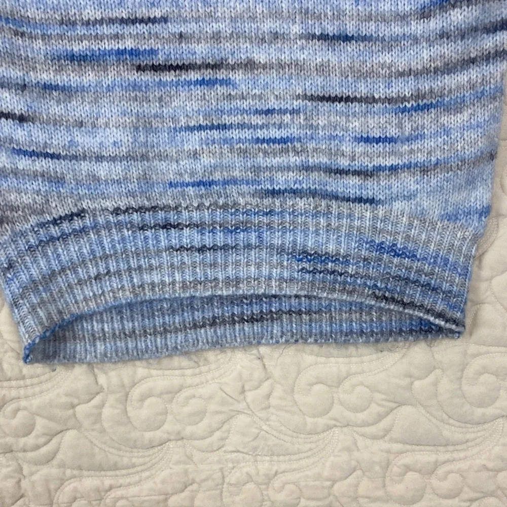 Mexx Turtle Neck Sweater Blue Size Medium - Picture 7 of 8